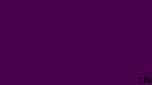 Color Number 126